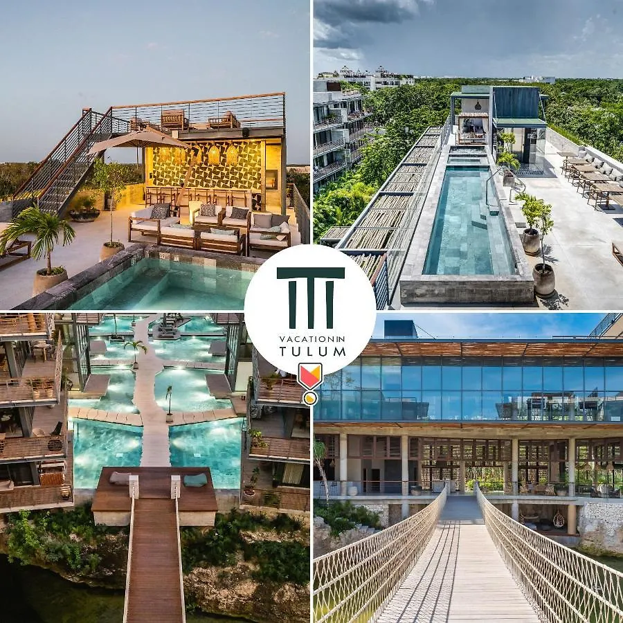 דירות Divine 1Br Ph Tulum W Private Pool, Cenote, Gym