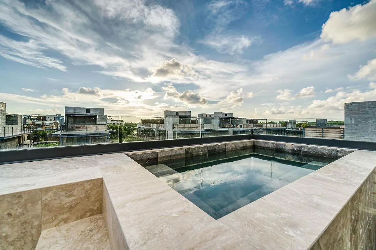 דירות Divine 1Br Ph Tulum W Private Pool, Cenote, Gym